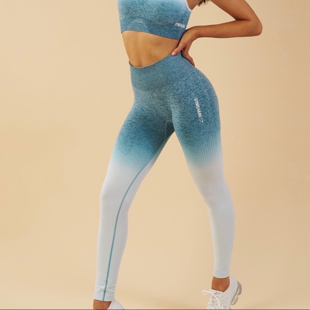 Gymshark teal ombré seamless